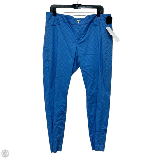 Pants Designer By Lilly Pulitzer In Blue, Size: 16