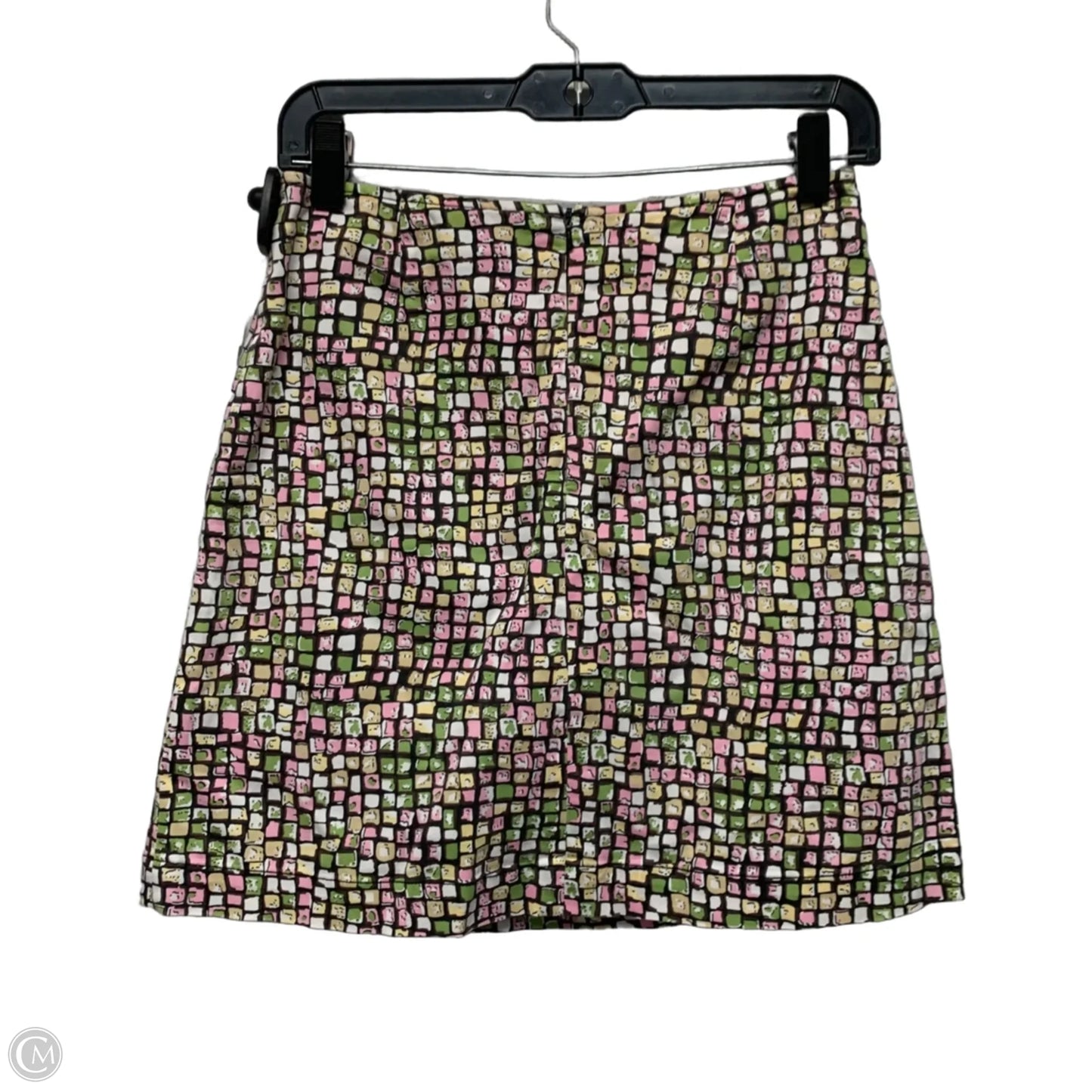 Skort By Harolds In Green & Pink, Size: Xs