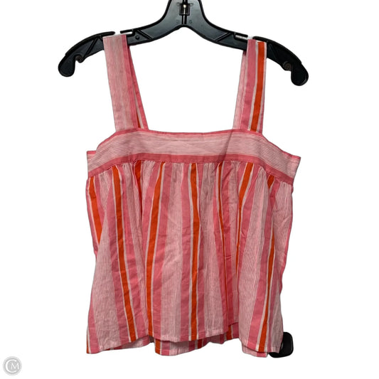 Top Sleeveless By SZ Blockprints In Pink, Size: S