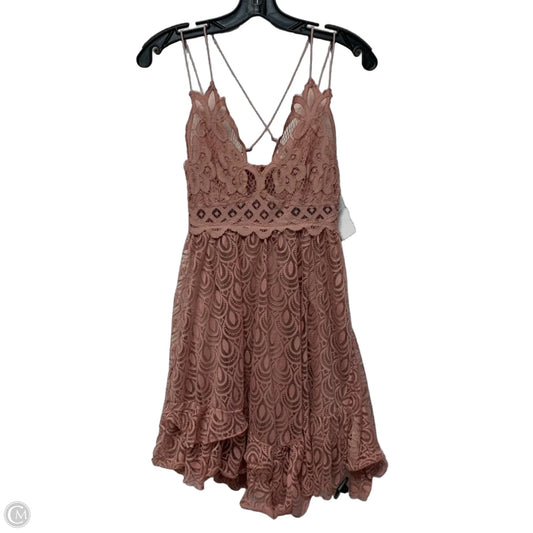 Dress Casual Short By Free People In Pink, Size: S