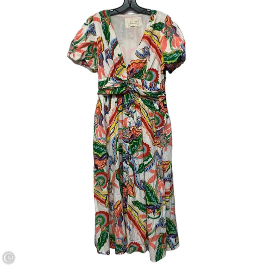 Dress Casual Maxi By Anthropologie In Multi-colored, Size: L