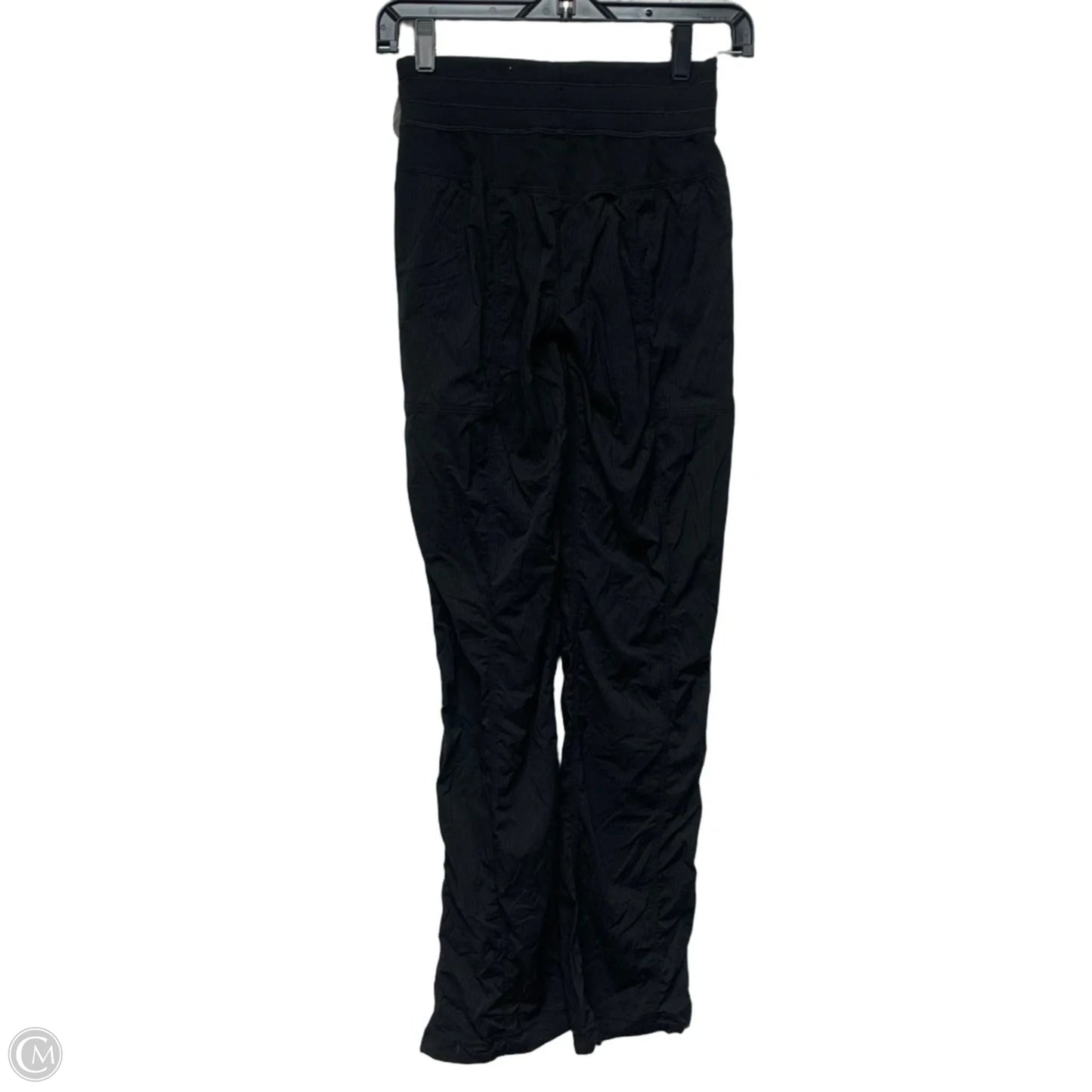 Athletic Pants By Lululemon In Black, Size: Xs