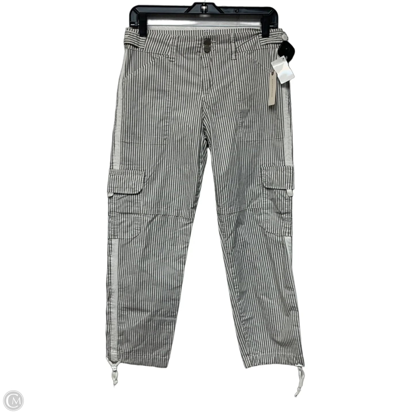 Pants Cargo & Utility By Anthropologie In Grey & White, Size: 2