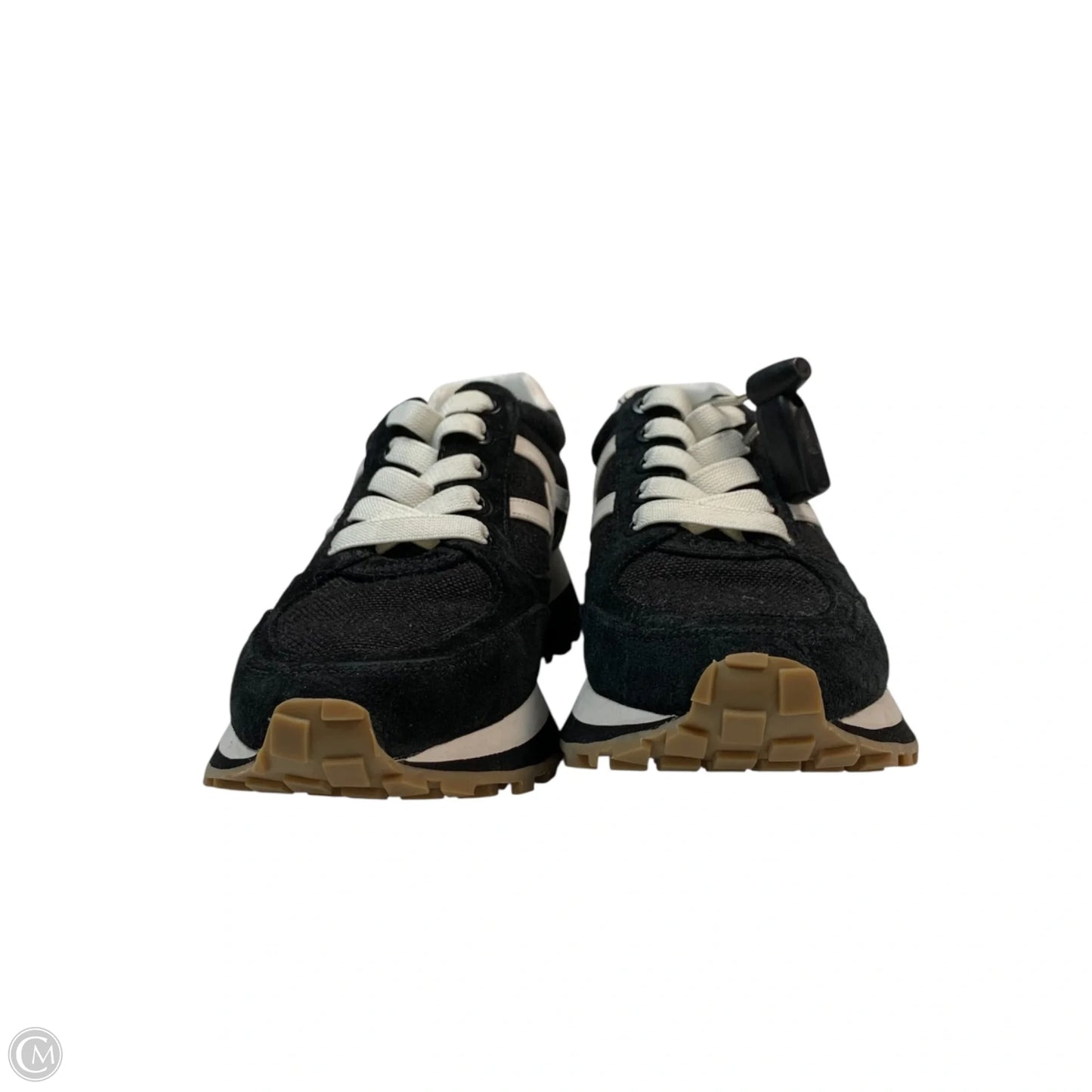 Shoes Sneakers By Veronica Beard In Black & White, Size: 7