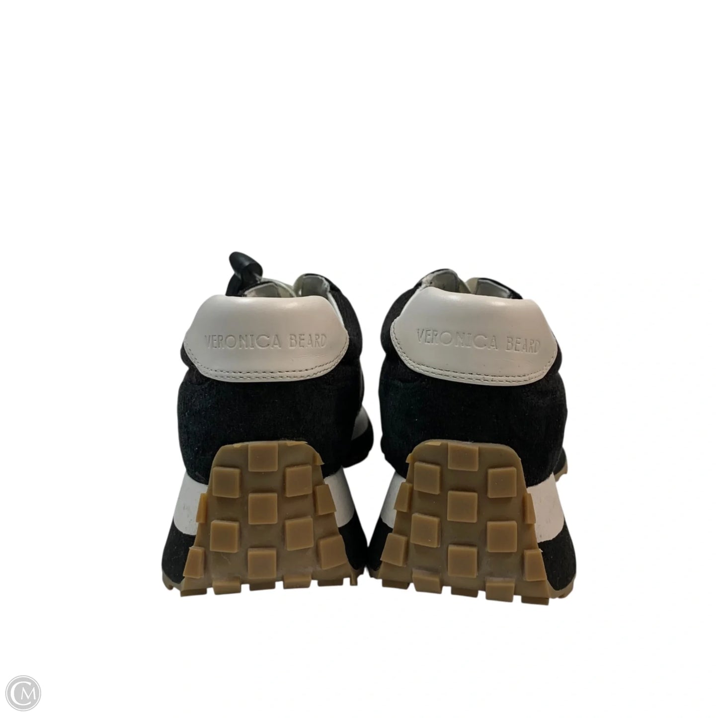 Shoes Sneakers By Veronica Beard In Black & White, Size: 7