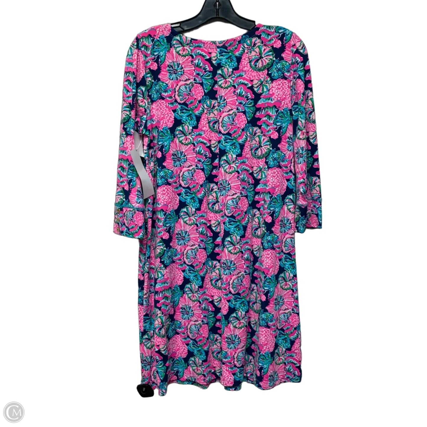 Dress Designer By Lilly Pulitzer In Blue & Pink, Size: M
