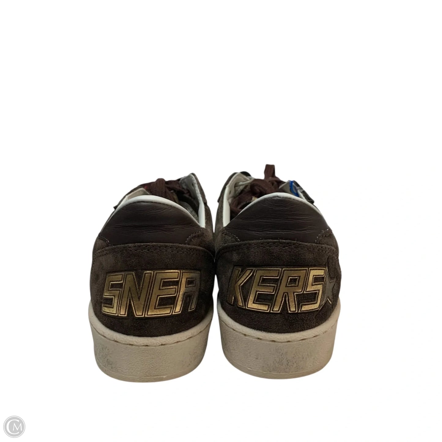 Shoes Luxury Designer By Golden Goose In Brown, Size: 7