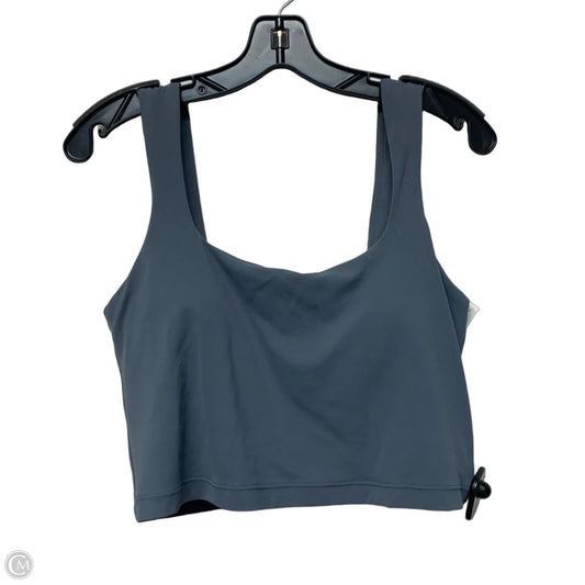 Athletic Tank Top By Athleta In Blue, Size: L