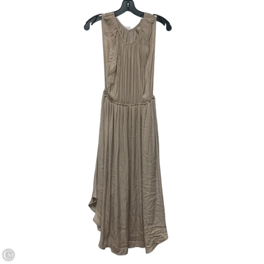 Dress Casual Midi By Dolan Left Coast In Beige, Size: M