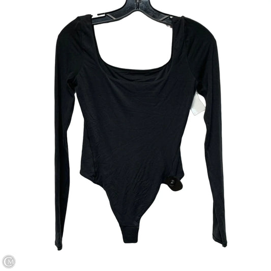 Athletic Top Long Sleeve Crewneck By Lululemon In Black, Size: S