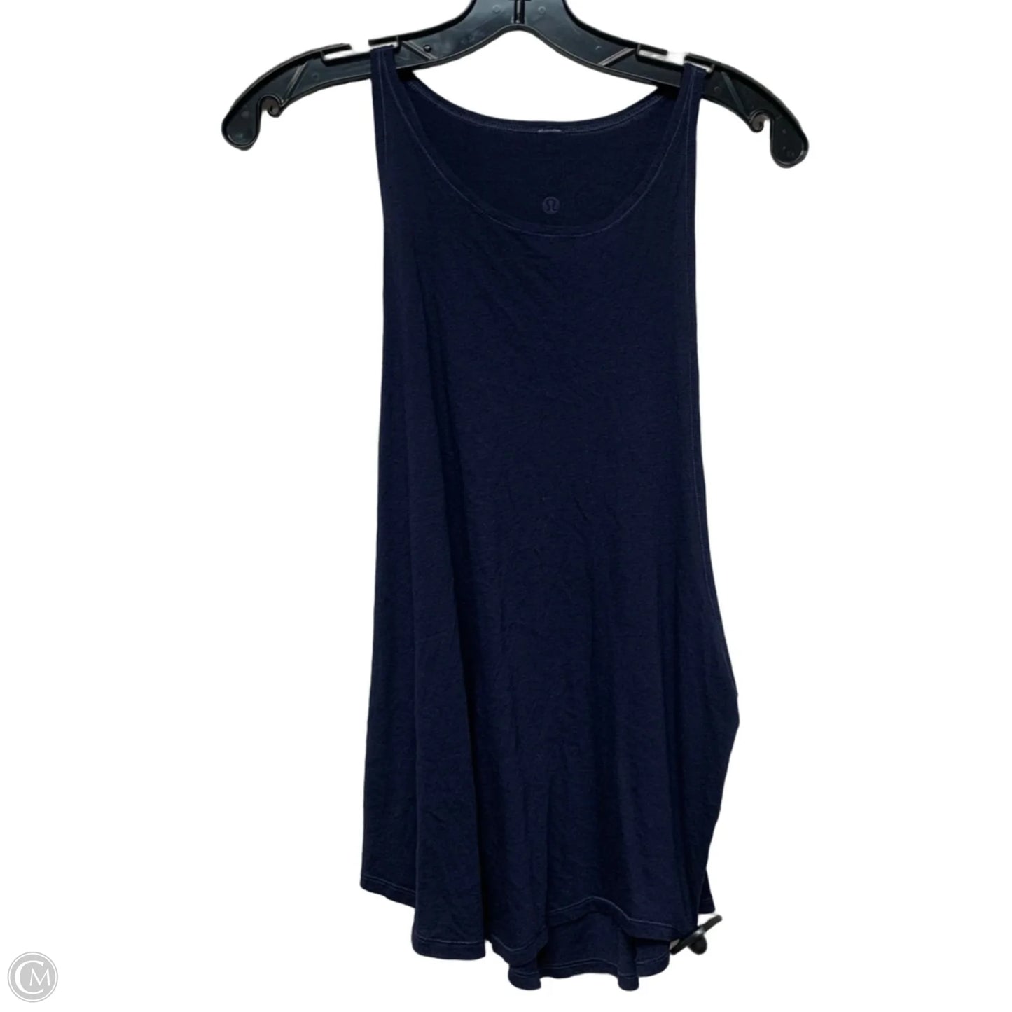 Athletic Tank Top By Lululemon In Navy, Size: M