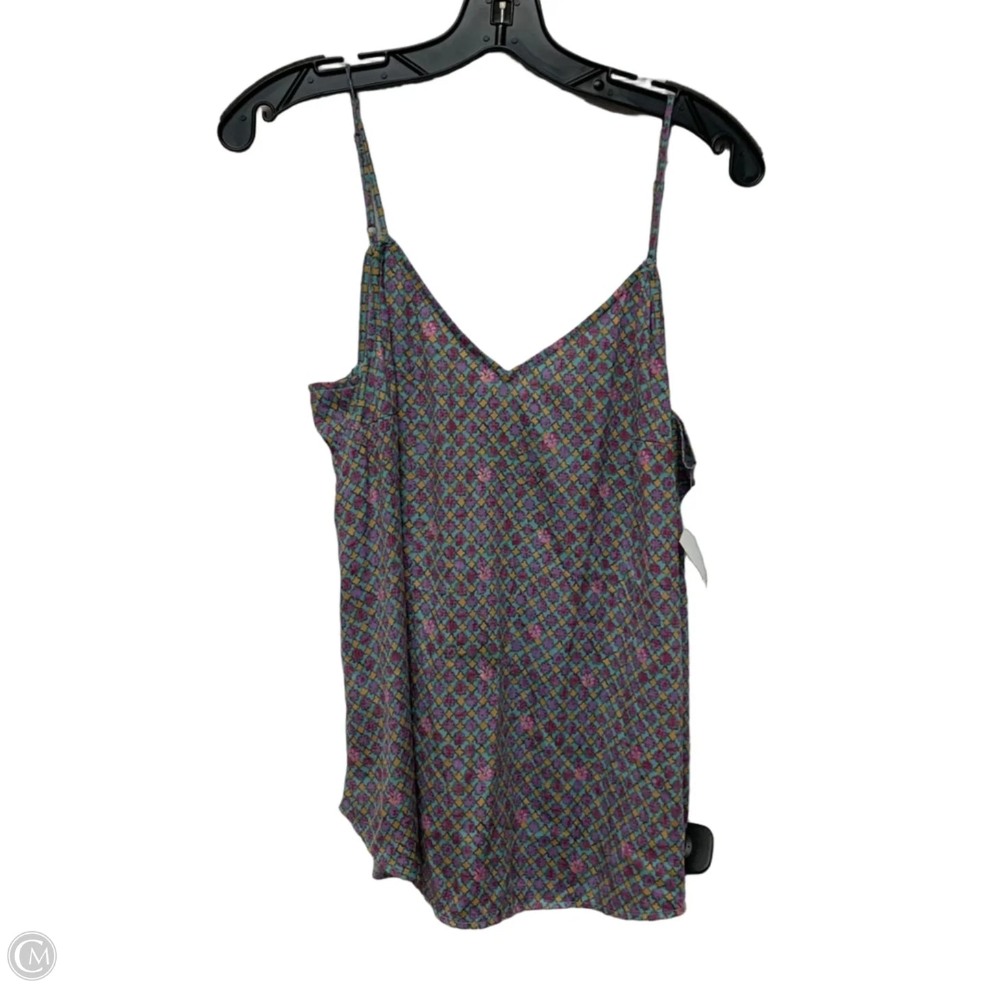 Top Sleeveless By Floreat In Purple, Size: L