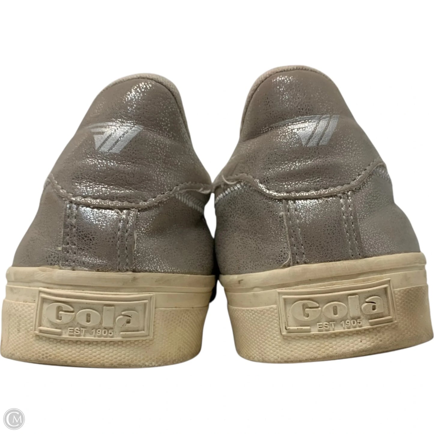 Shoes Sneakers By Gola In Silver, Size: 8