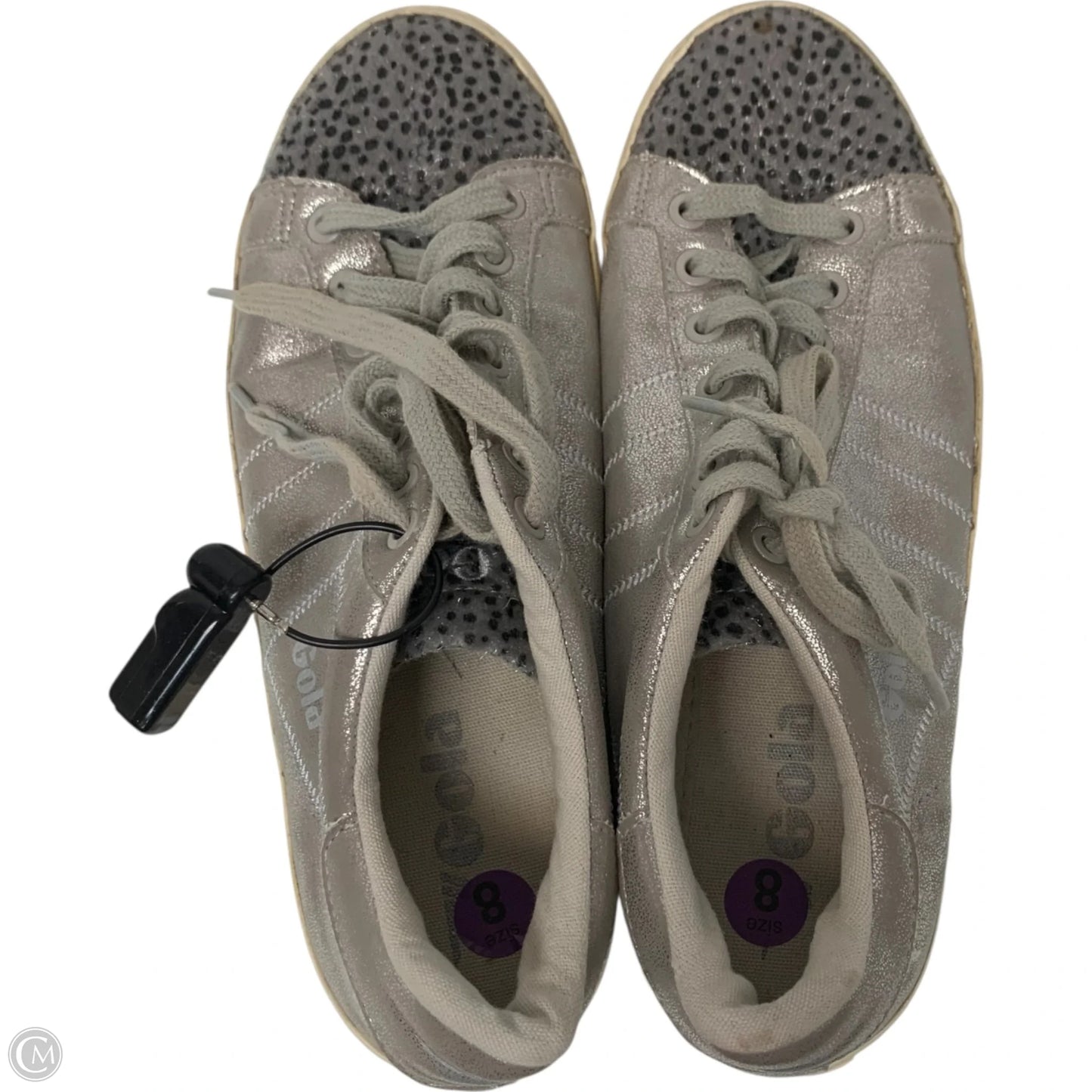 Shoes Sneakers By Gola In Silver, Size: 8