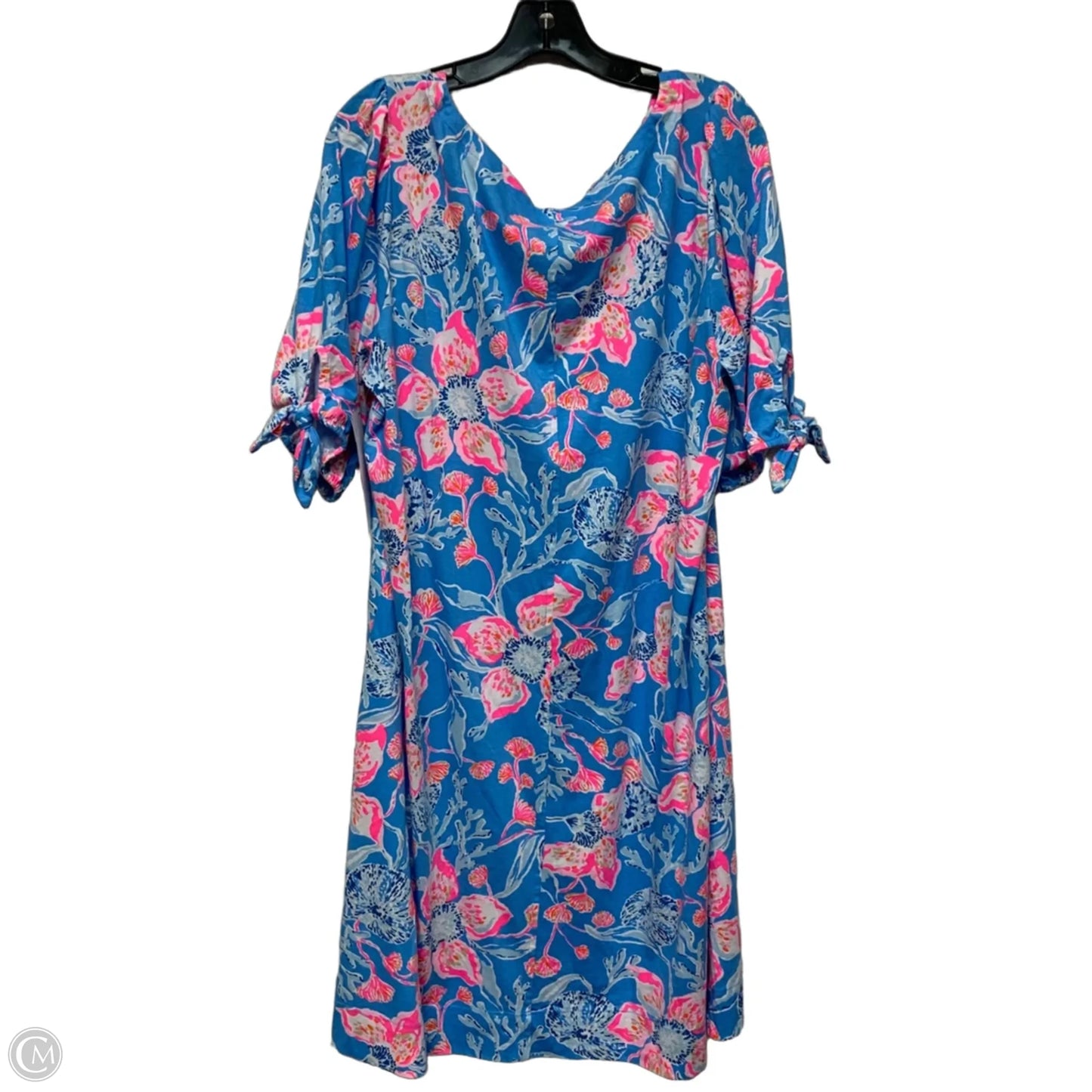 Dress Designer By Lilly Pulitzer In Blue & Pink, Size: Xxl