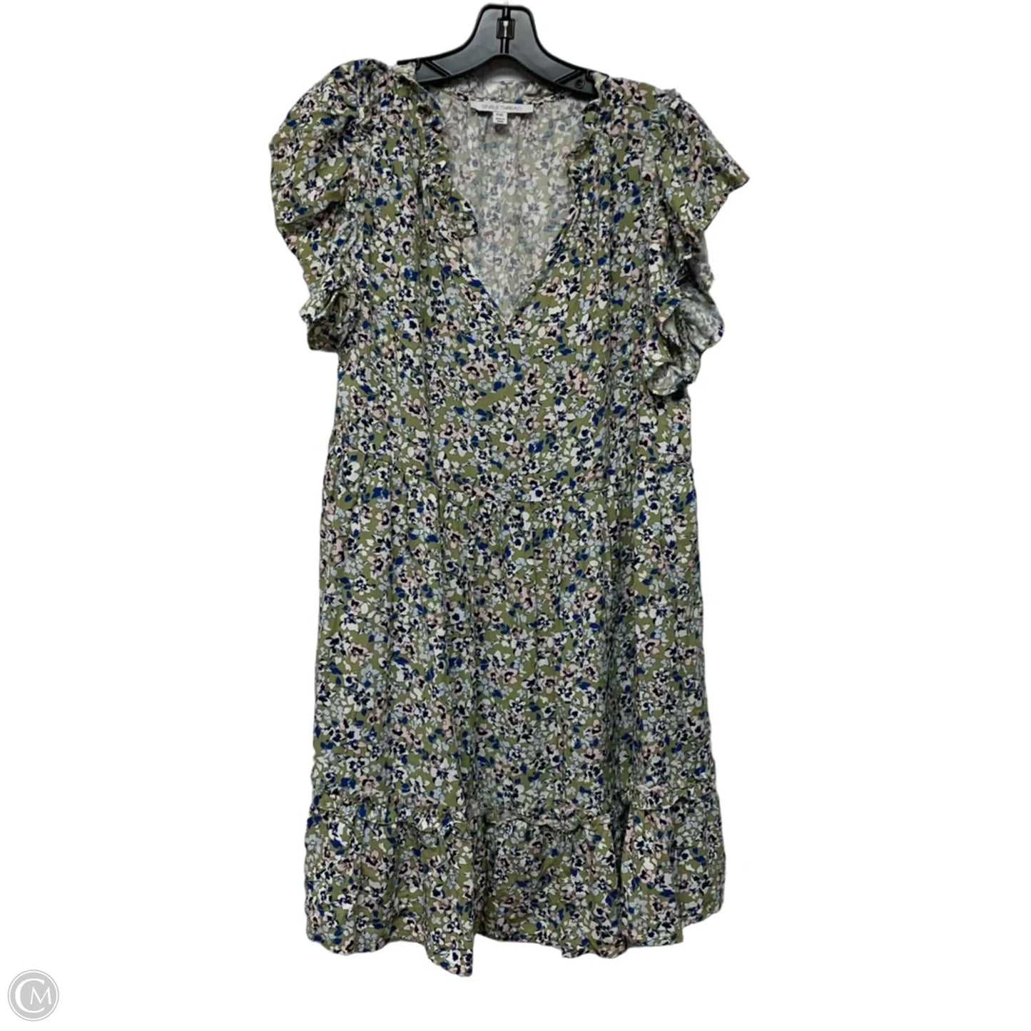 Dress Casual Short By Single Thread In Green, Size: Xlp