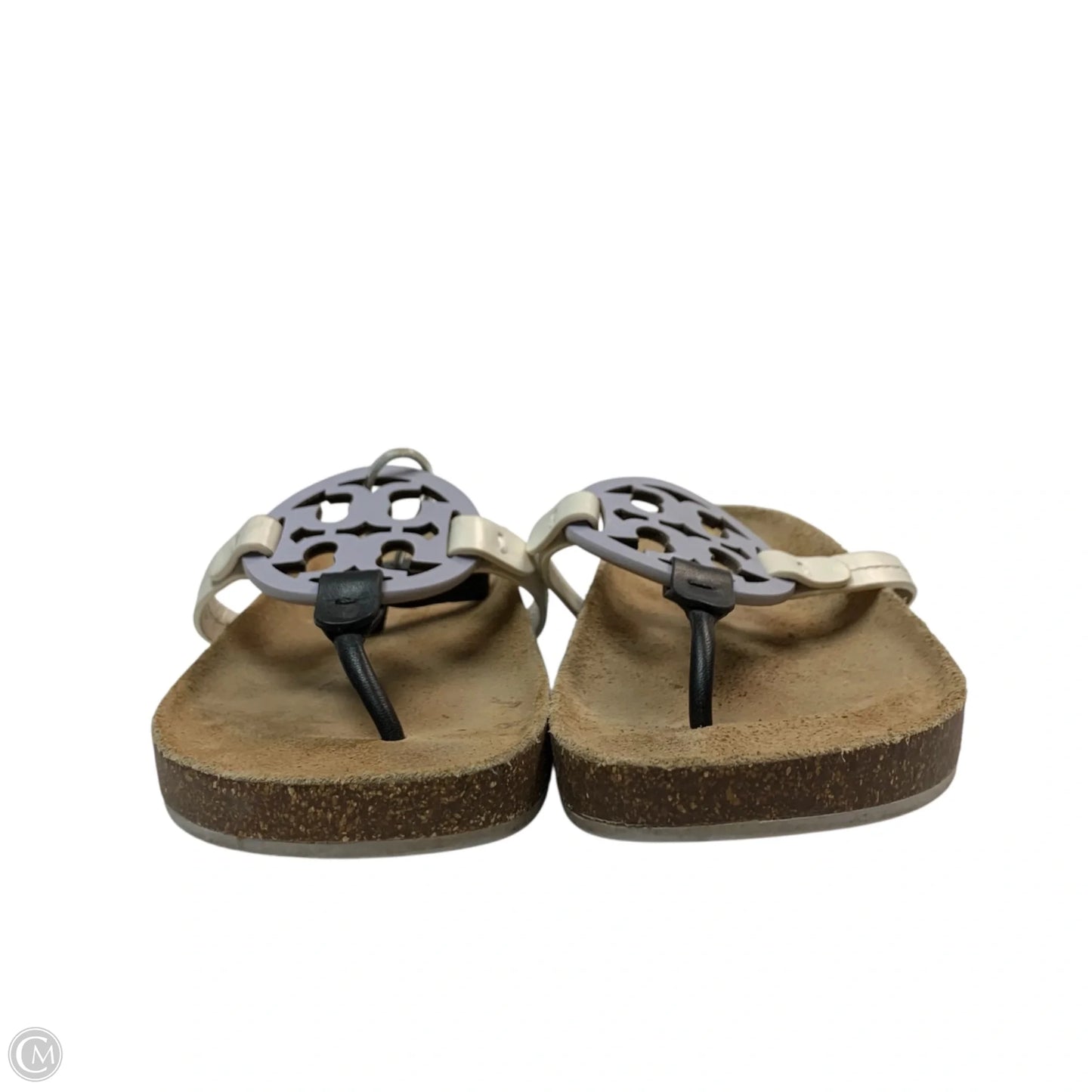 Sandals Designer By Tory Burch In Brown & Purple, Size: 7