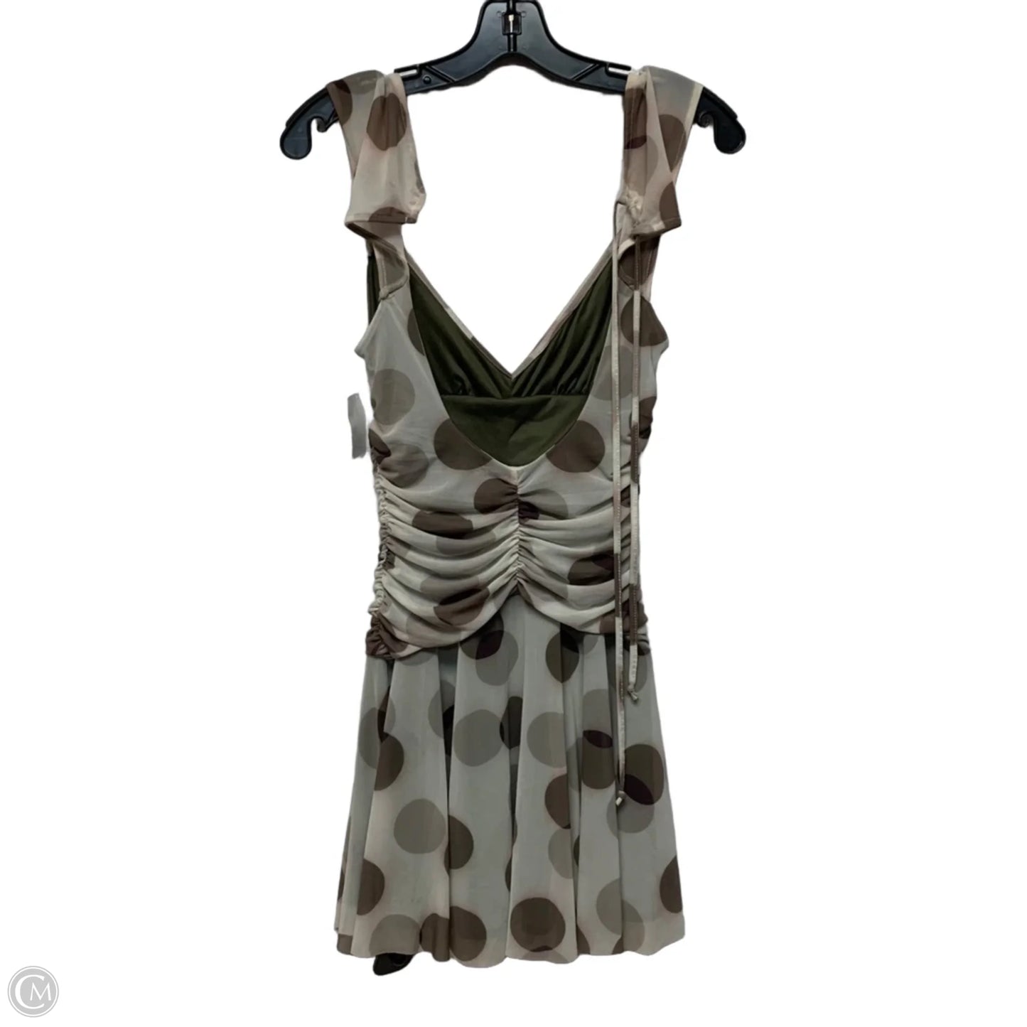 Dress Casual Short By Silence And Noise In Polkadot Pattern, Size: S
