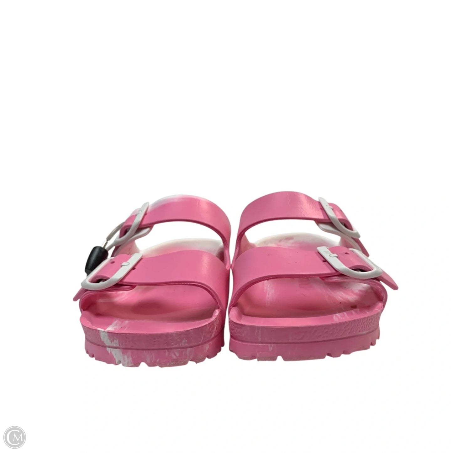 Sandals Flats By Birkenstock In Pink, Size: 6.5