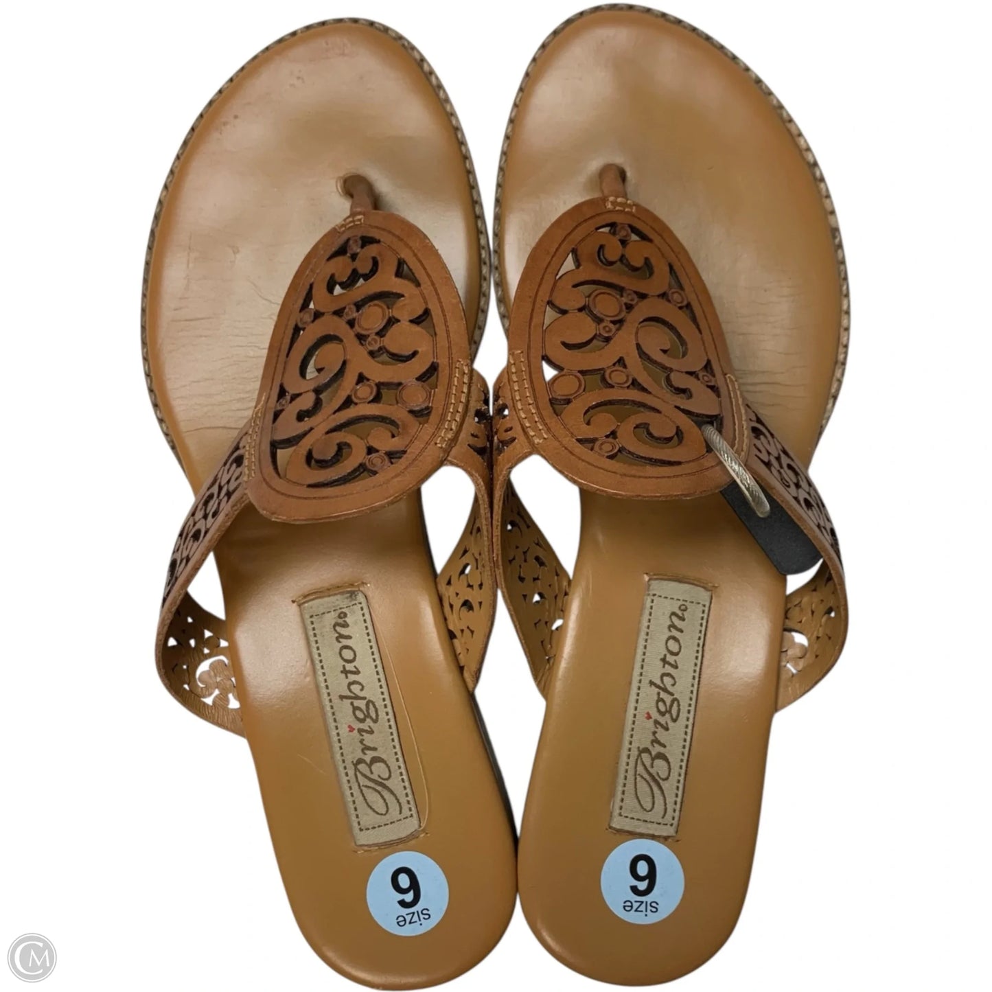 Sandals Designer By Brighton In Brown, Size: 6