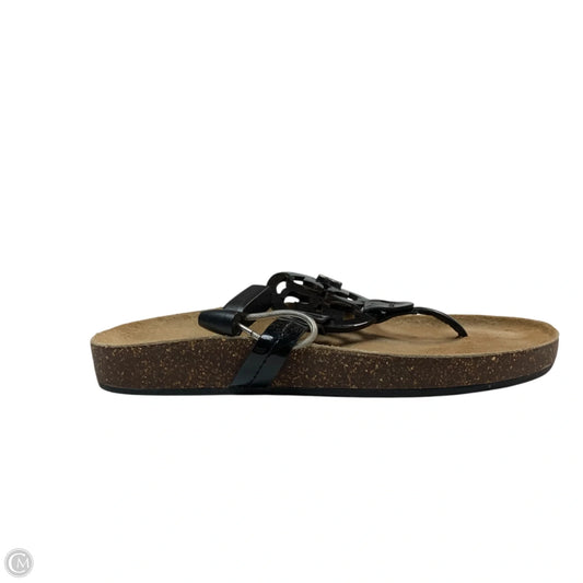 Sandals Designer By Tory Burch In Black, Size: 7