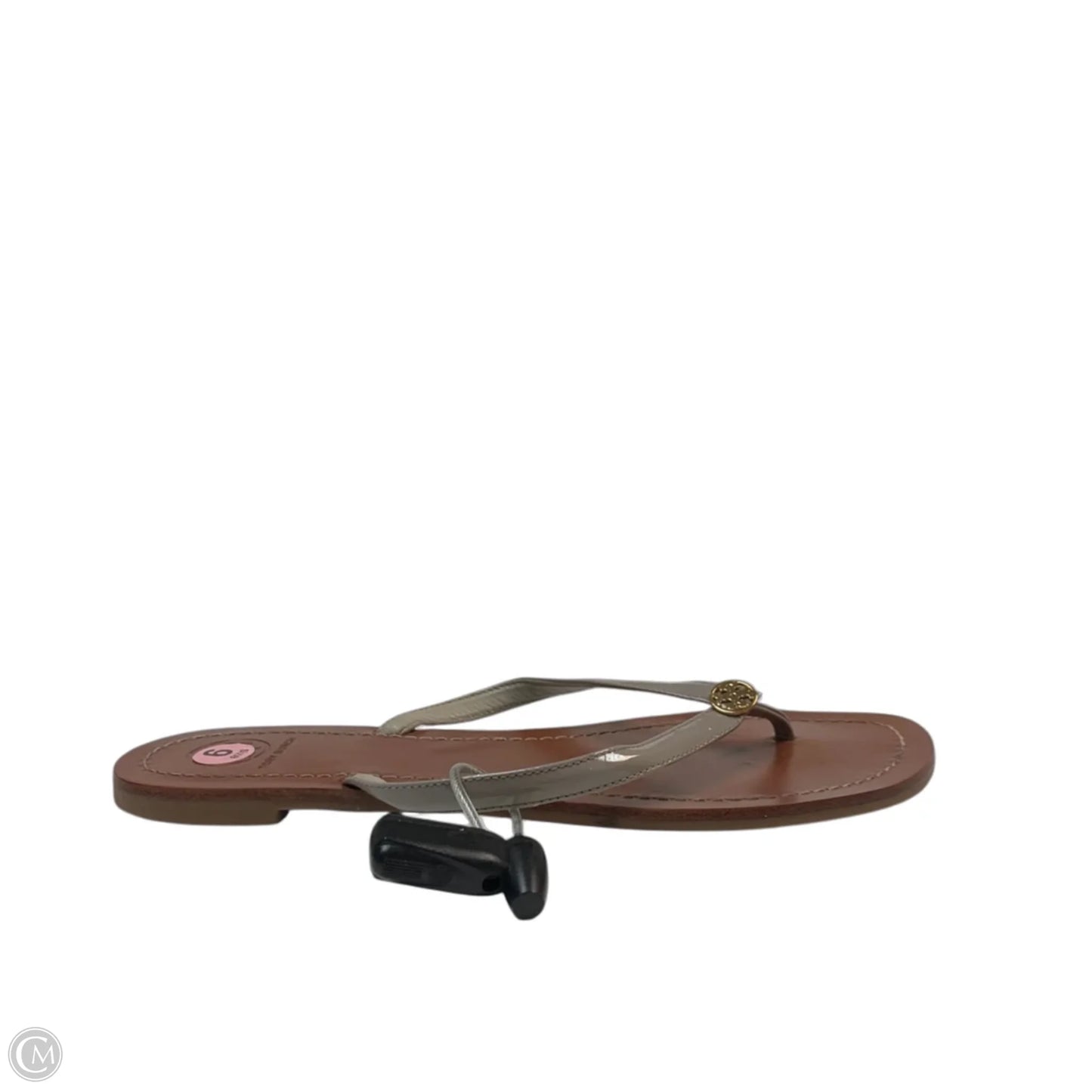 Sandals Designer By Tory Burch In Grey, Size: 9