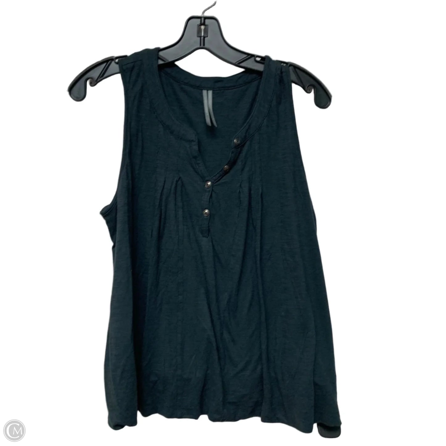 Top Sleeveless By Anthropologie In Grey, Size: L