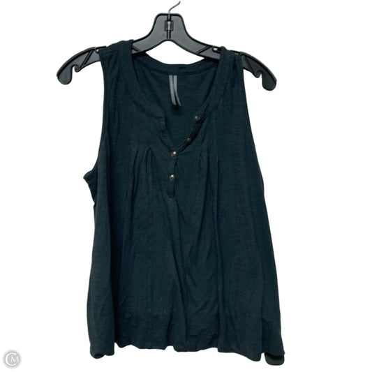 Top Sleeveless By Anthropologie In Grey, Size: L