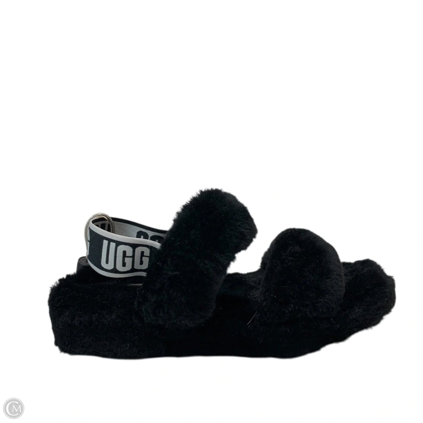 Sandals Designer By Ugg In Black, Size: 6