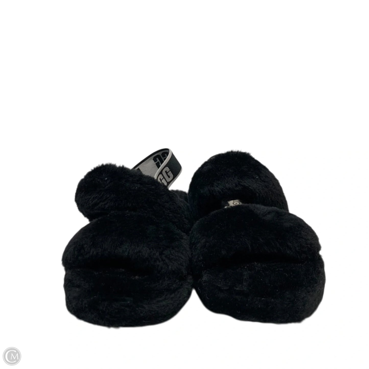 Sandals Designer By Ugg In Black, Size: 6