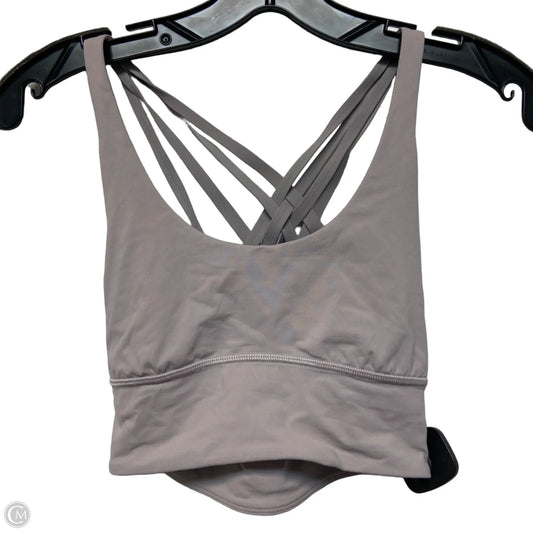Athletic Bra By Lululemon In Purple, Size: S