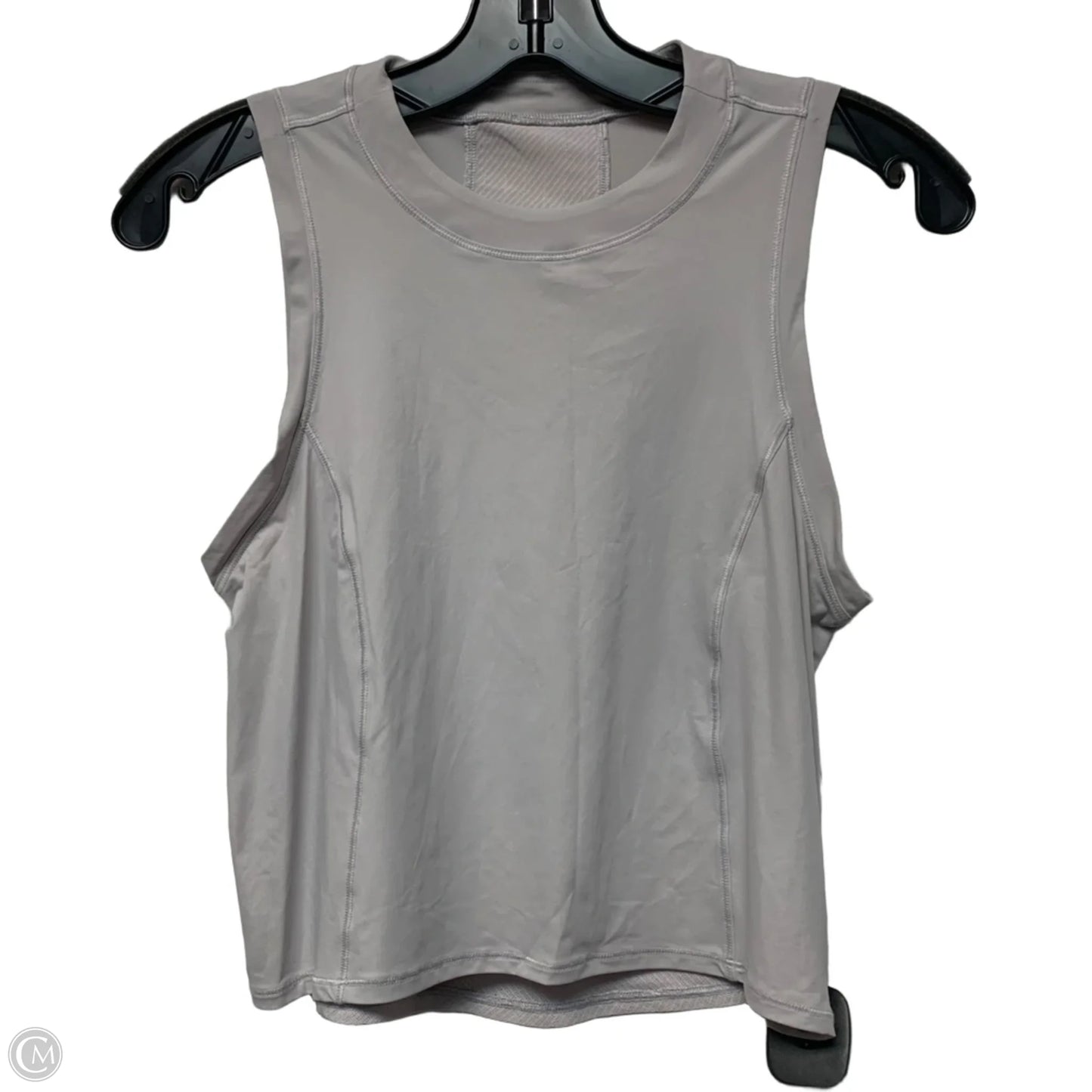 Athletic Tank Top By Lululemon In Grey, Size: S
