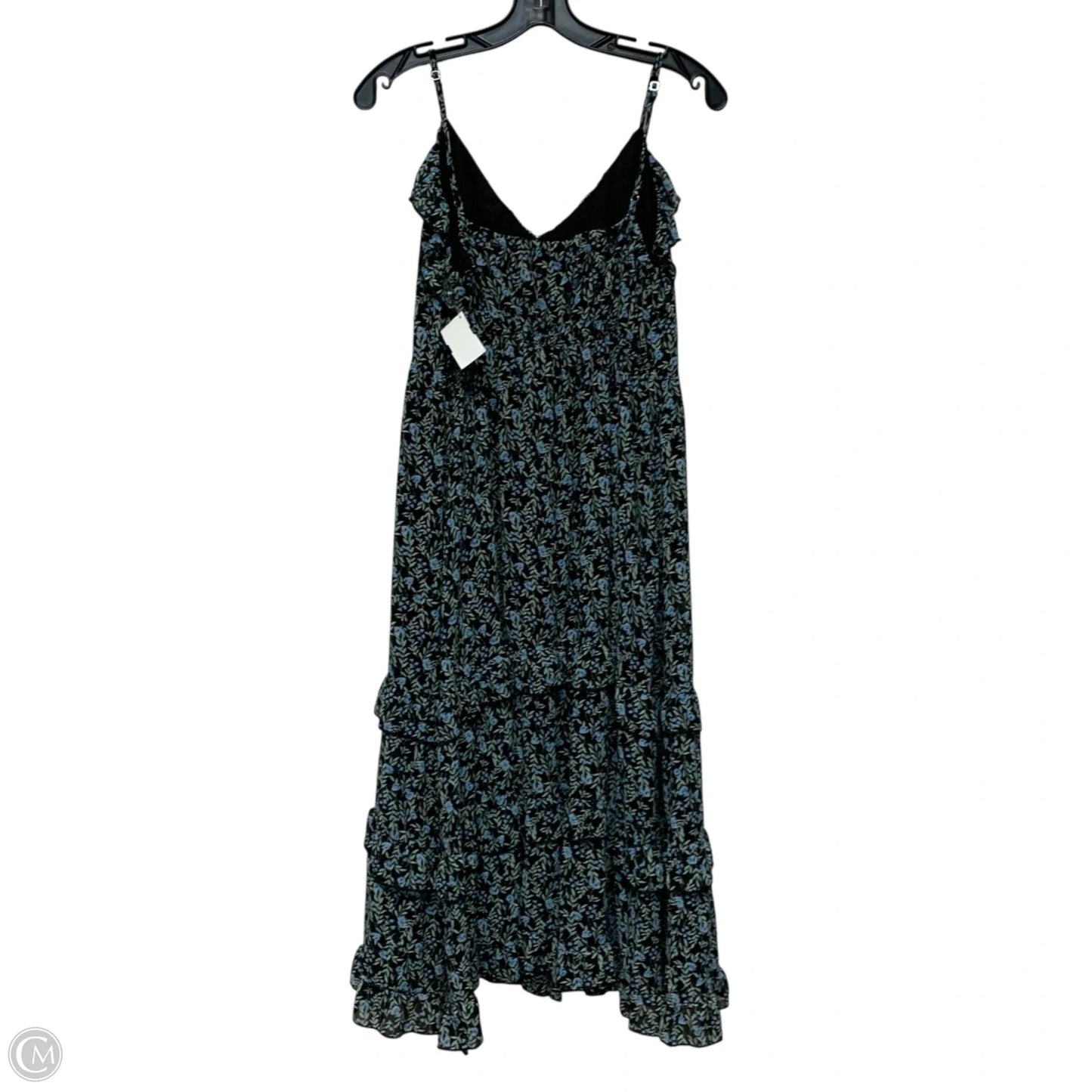 Dress Casual Midi By And Now This In Black & Blue, Size: M
