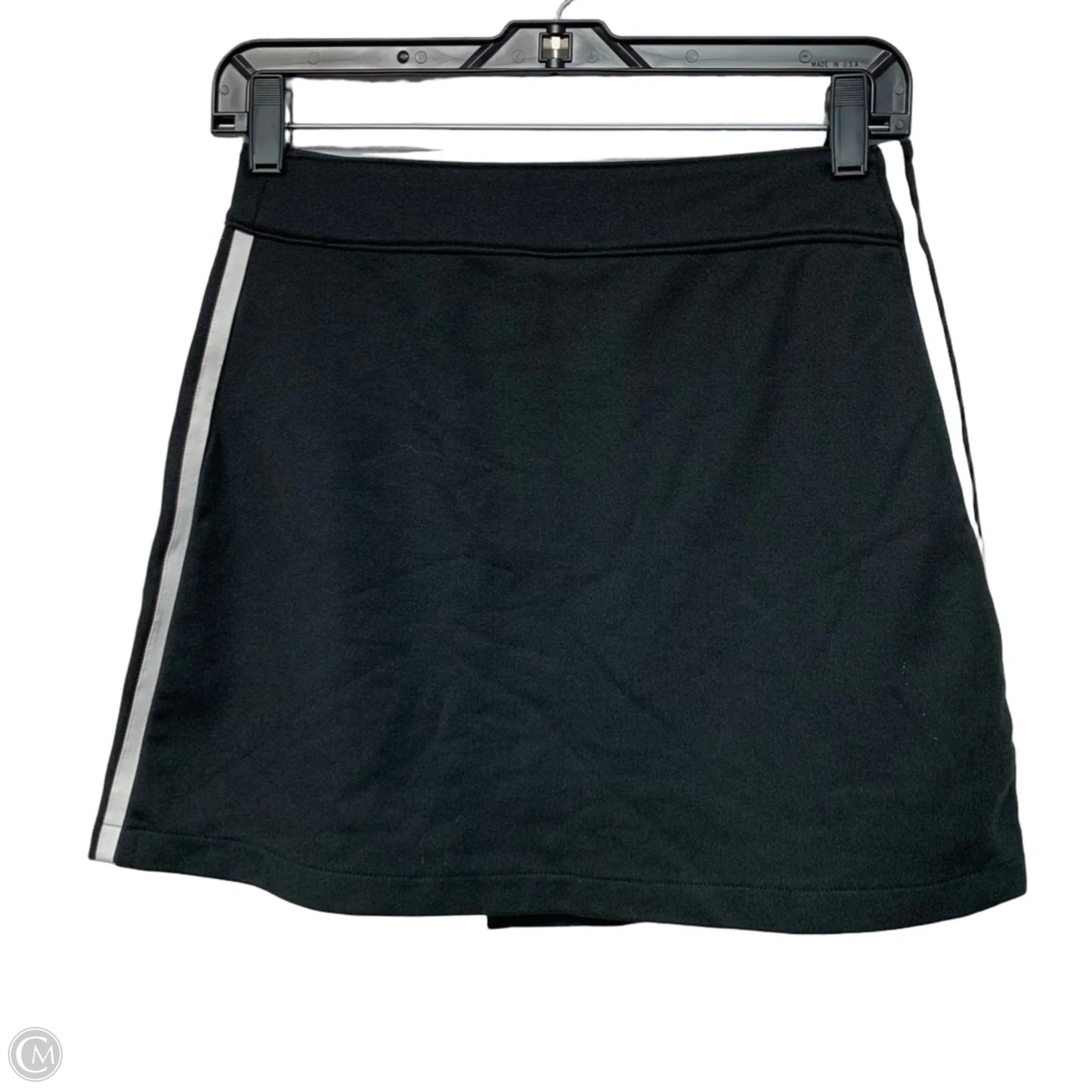 Athletic Skirt By Adidas In Black & White, Size: Xs