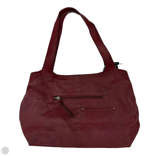 Handbag Leather By Nino Bossi, Size: Large