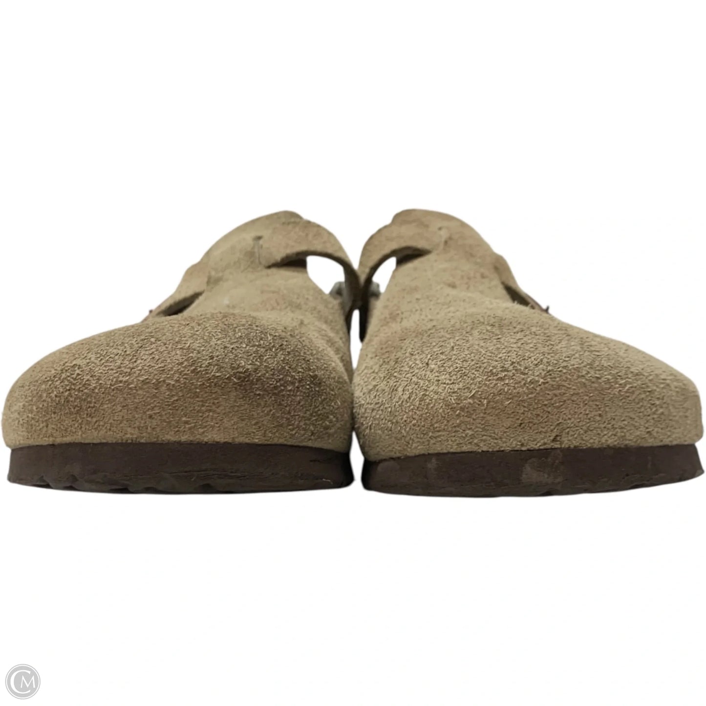 Shoes Flats By Birkenstock In Tan, Size: 7