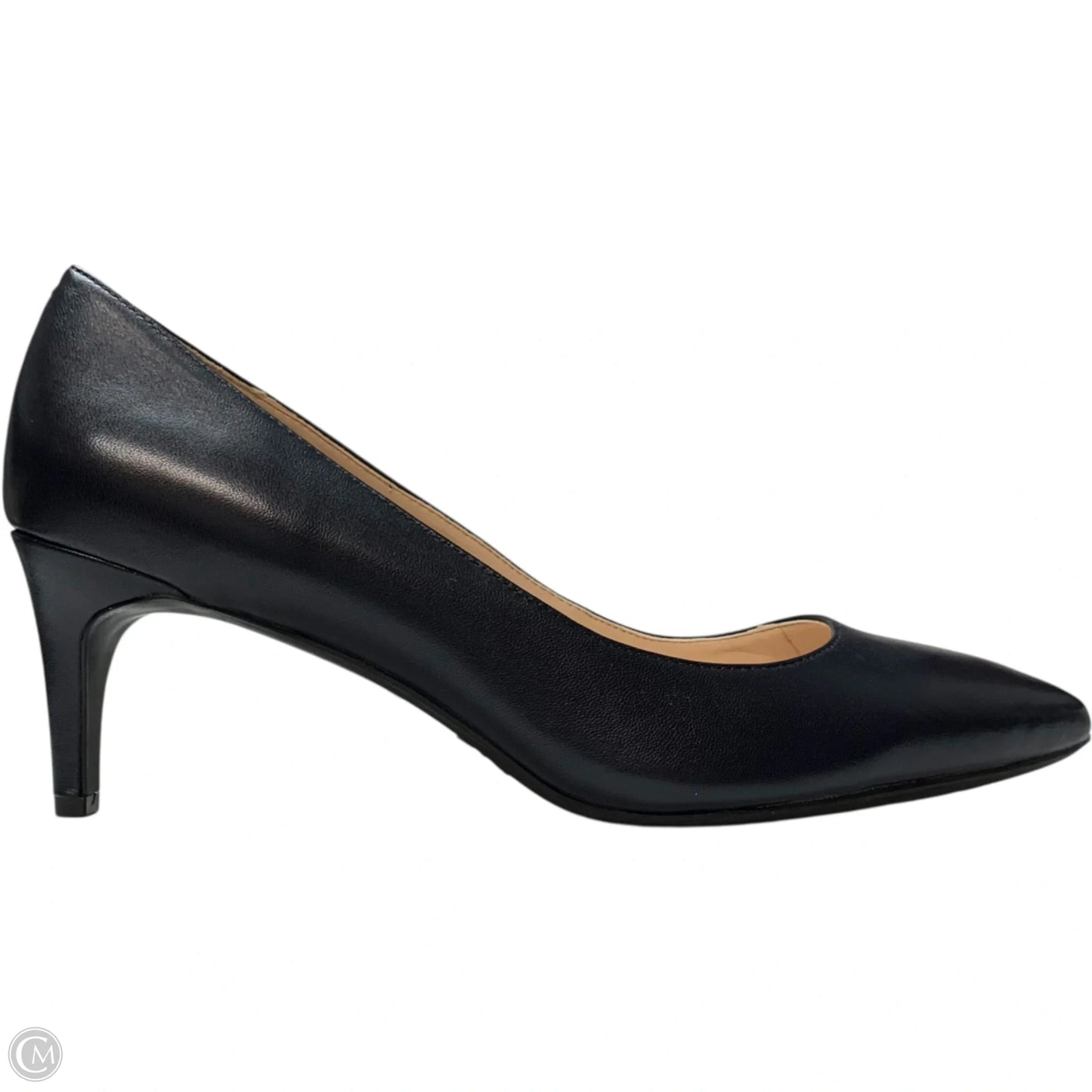 Shoes Heels Kitten By Nine West In Navy, Size: 9.5