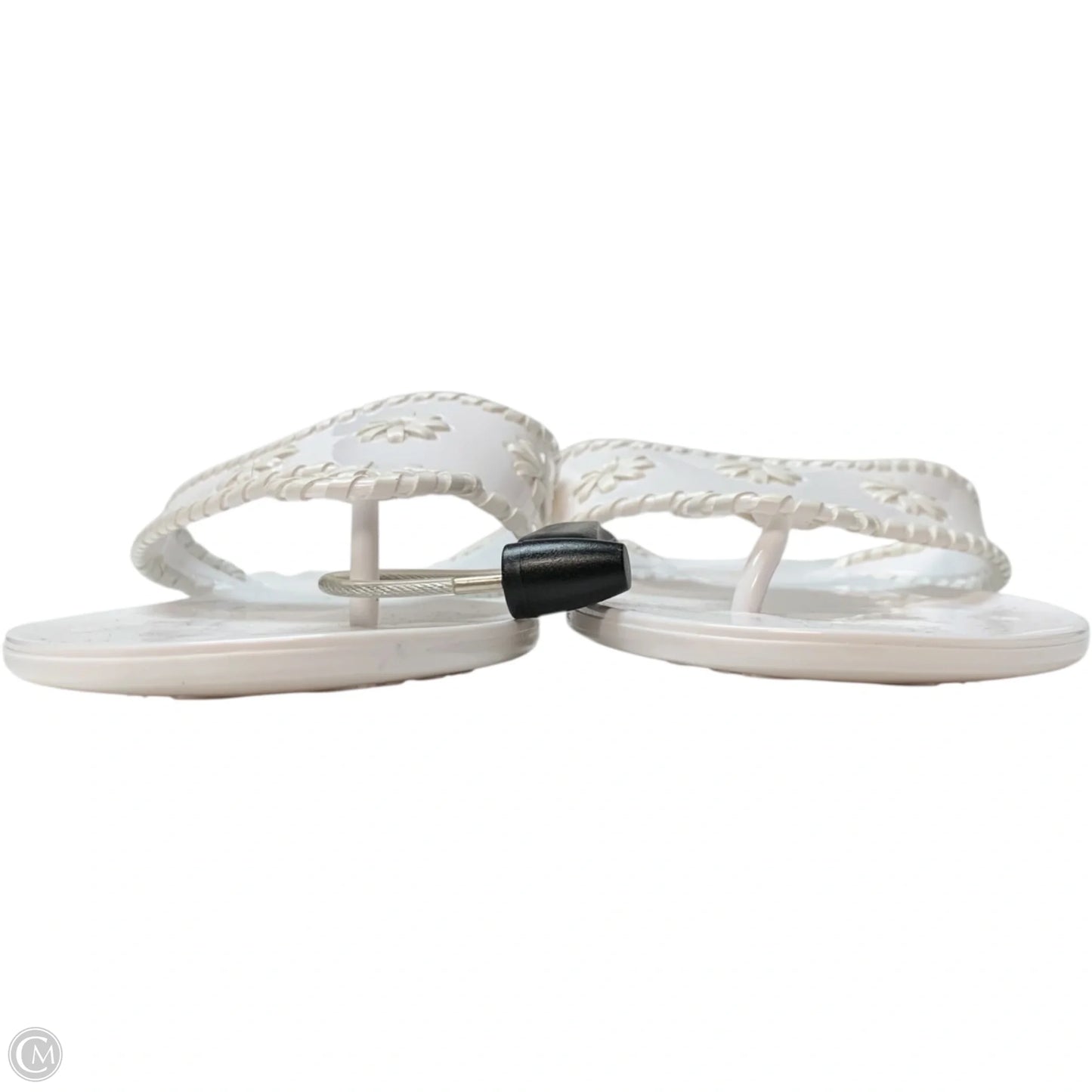Sandals Flats By Jack Rogers In White, Size: 10