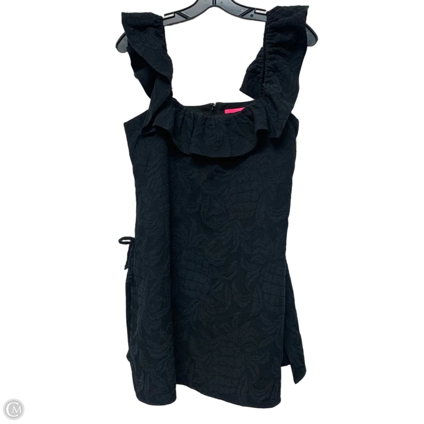 Romper Designer By Lilly Pulitzer In Black, Size: M
