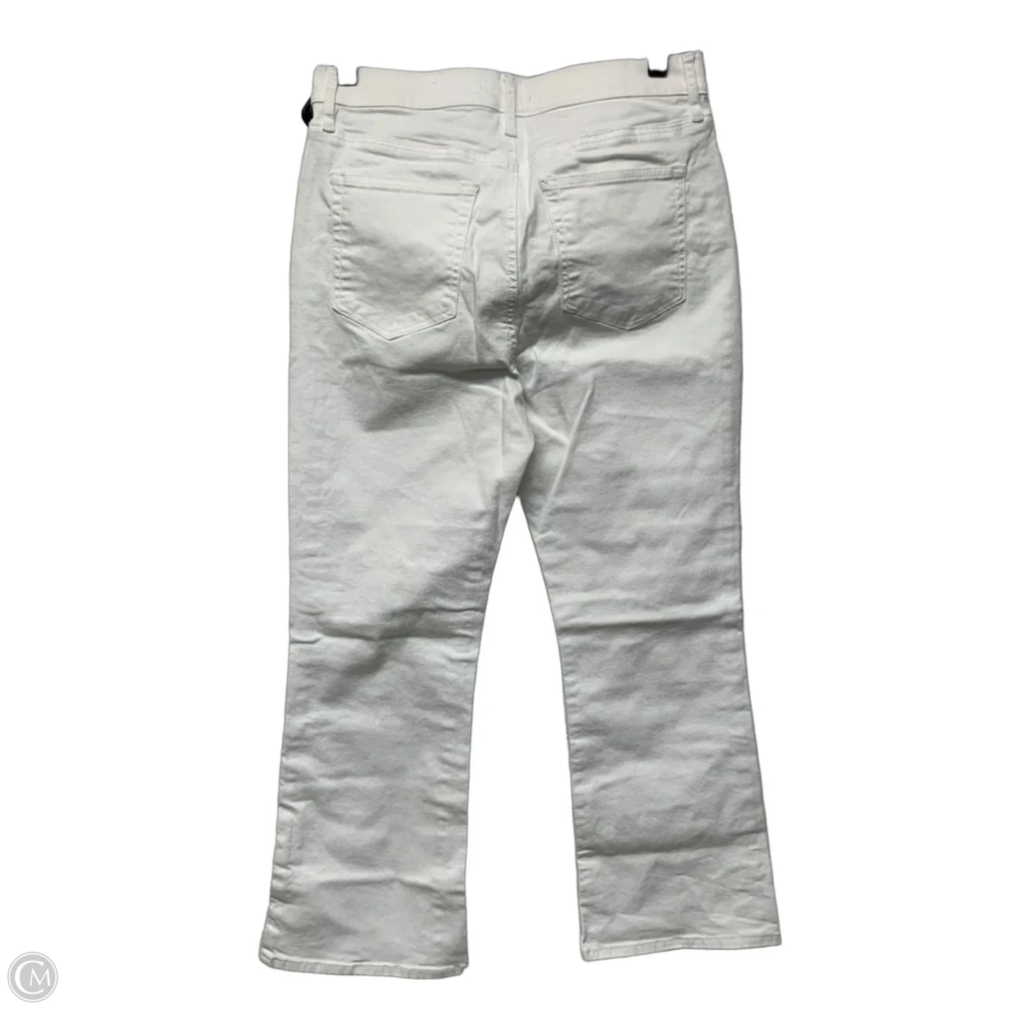 Jeans Boot Cut By Loft In White Denim, Size: 8