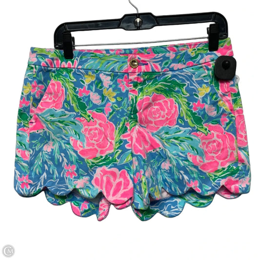 Shorts Designer By Lilly Pulitzer In Blue & Pink, Size: 6