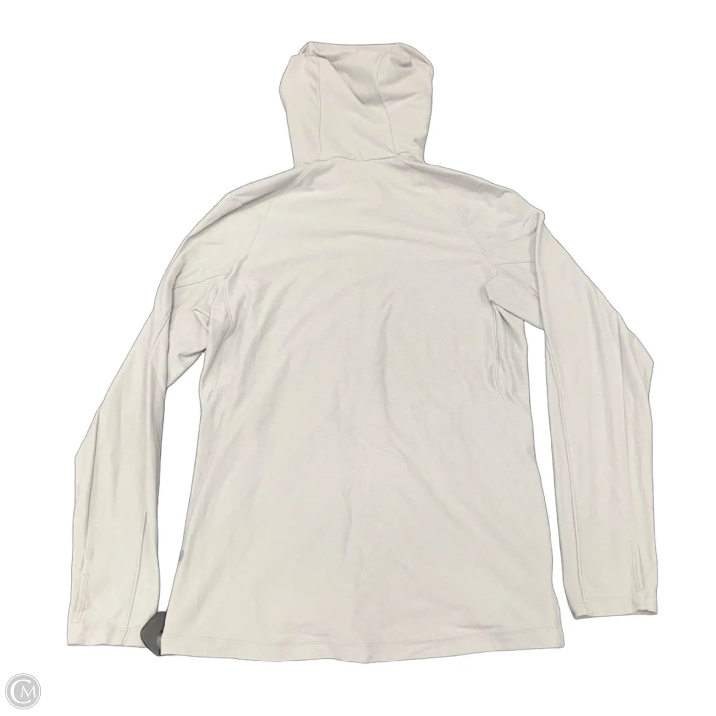 Athletic Jacket By Lululemon In Grey, Size: Xs