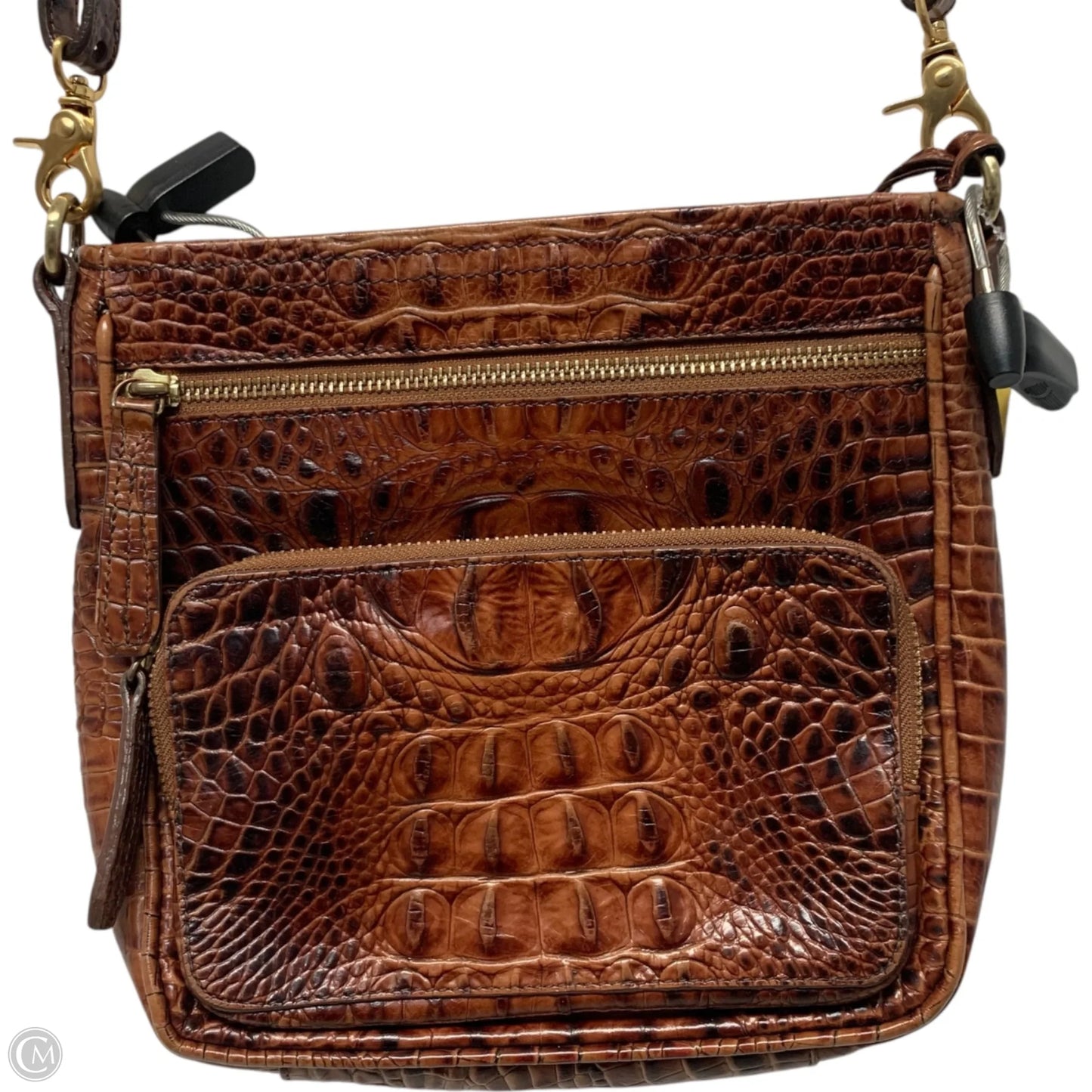 Crossbody Designer By Brahmin, Size: Medium
