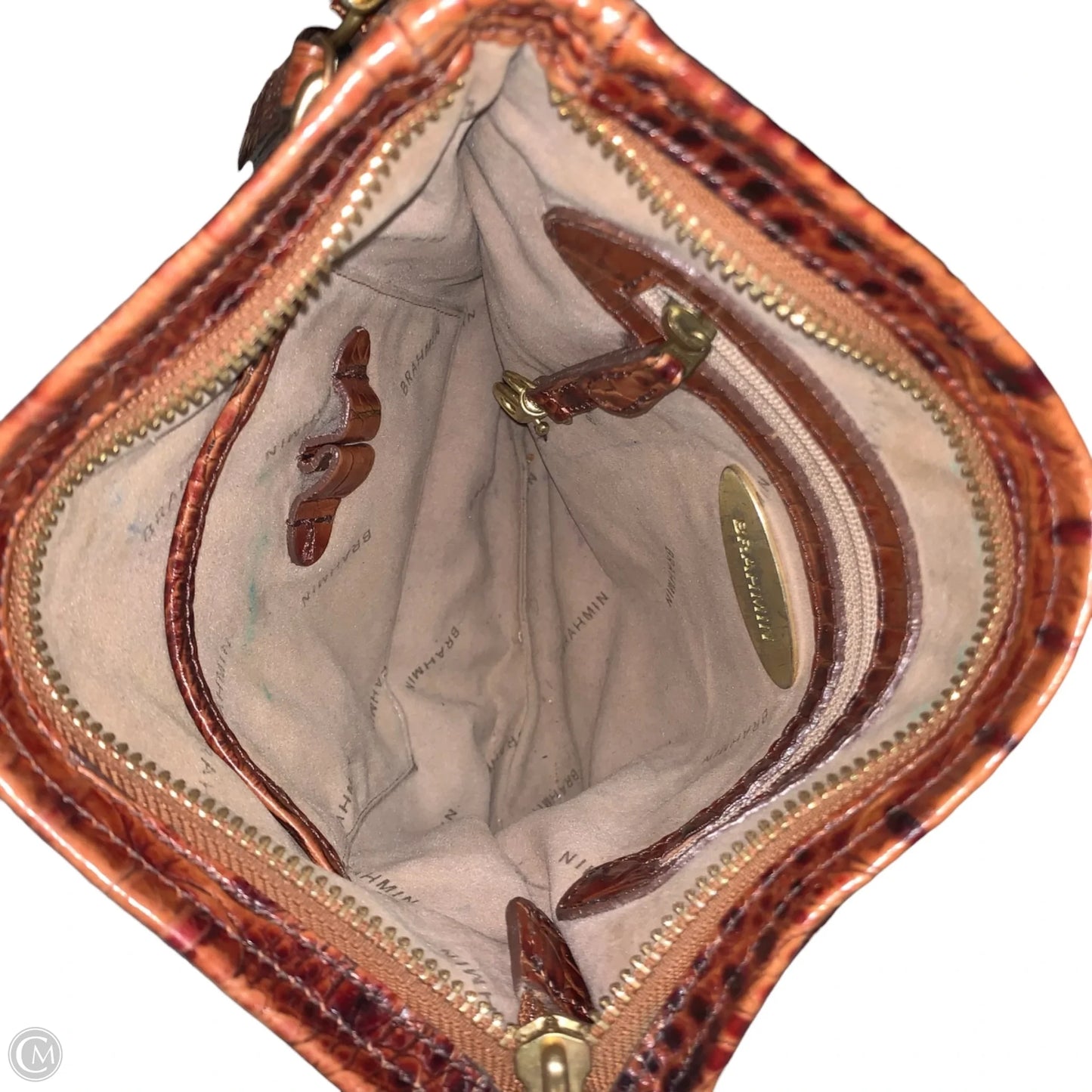 Crossbody Designer By Brahmin, Size: Medium