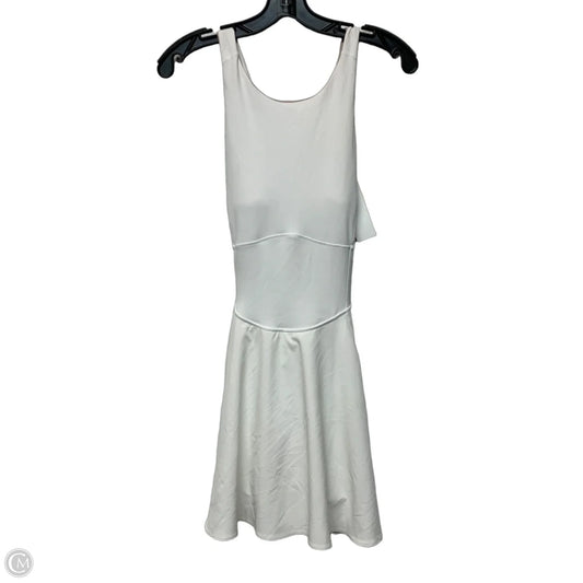 Athletic Dress By Lululemon In Tan & White, Size: M