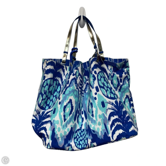 Tote Designer By Lilly Pulitzer, Size: Large