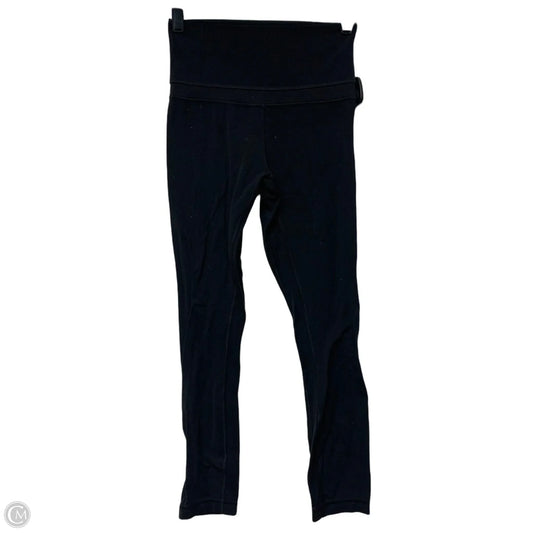 Athletic Leggings By Lululemon In Black, Size: Xs