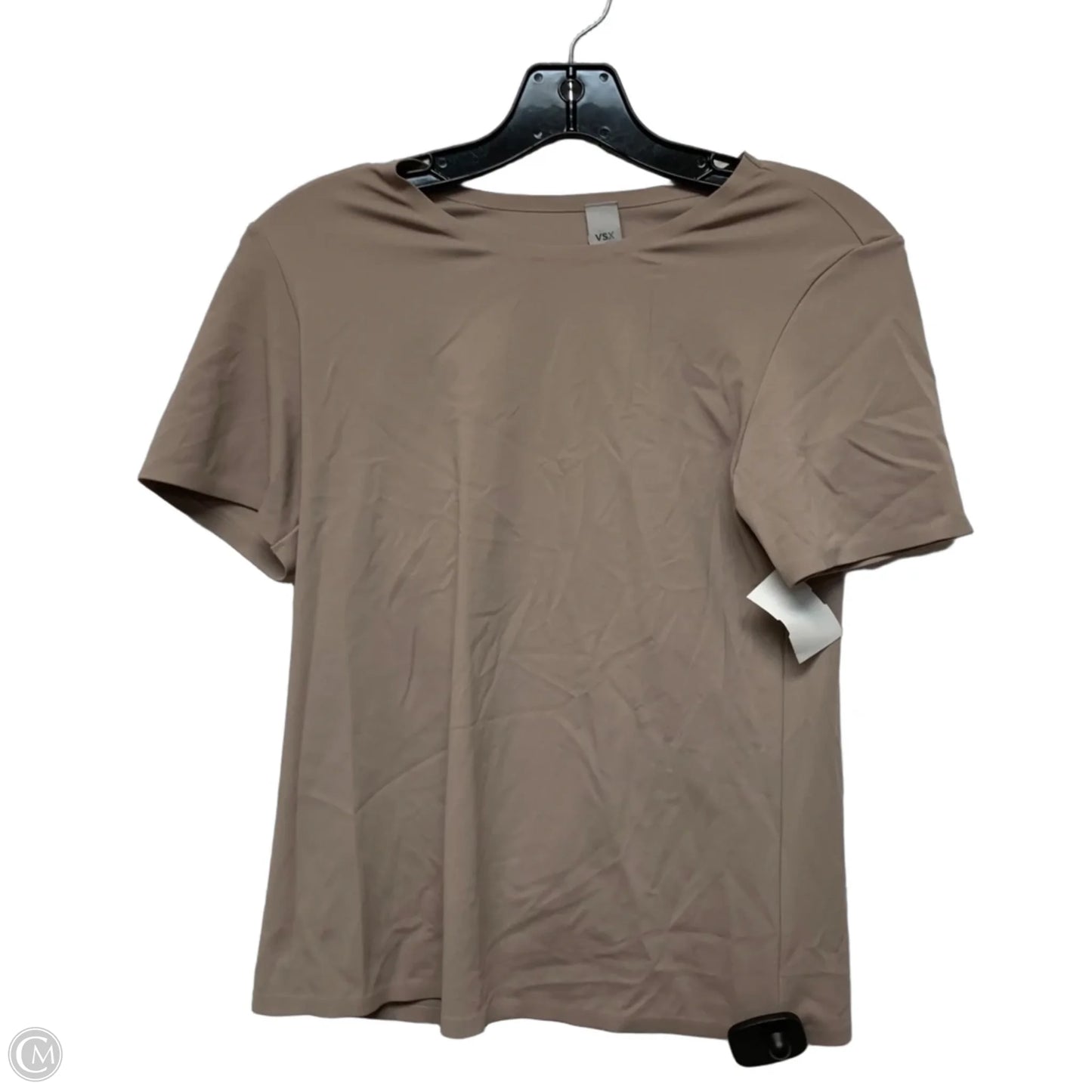 Athletic Top Short Sleeve By Victorias Secret In Mauve, Size: M