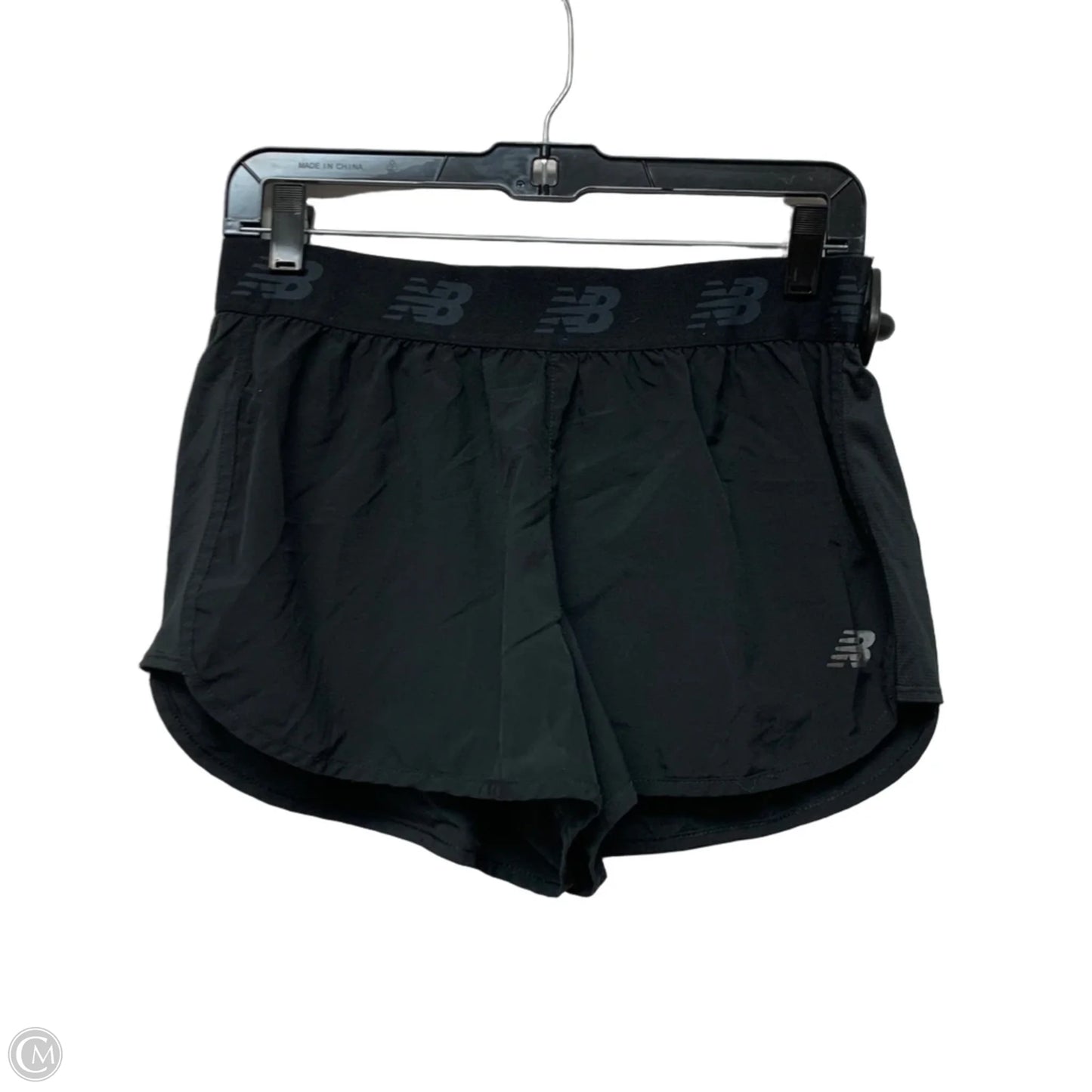 Athletic Shorts By New Balance In Black, Size: M