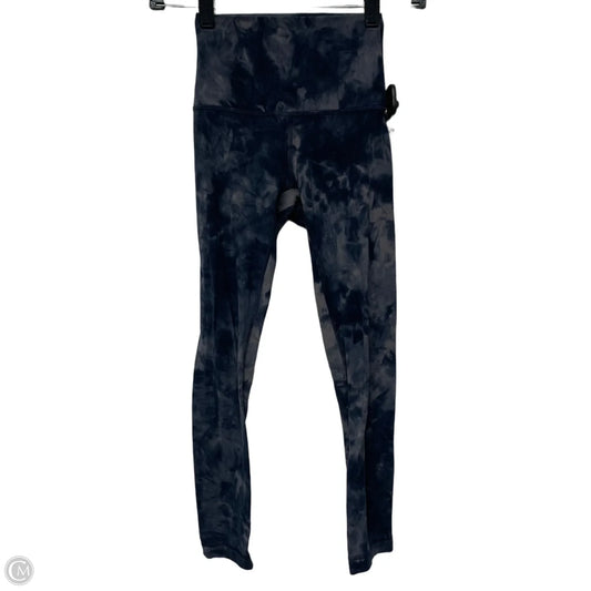 Athletic Leggings By Lululemon In Blue, Size: Xs